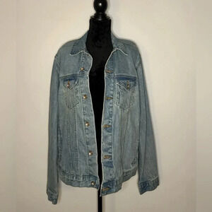 NWOT BDG Oversized Urban Outfitters Denim Trucker Jacket